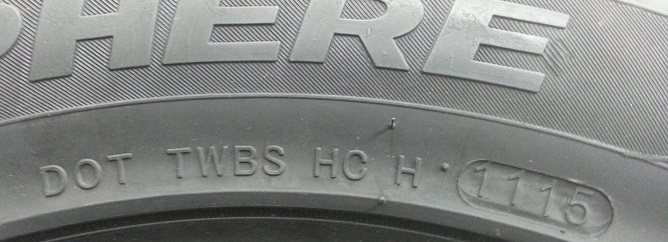 Tire DOT information